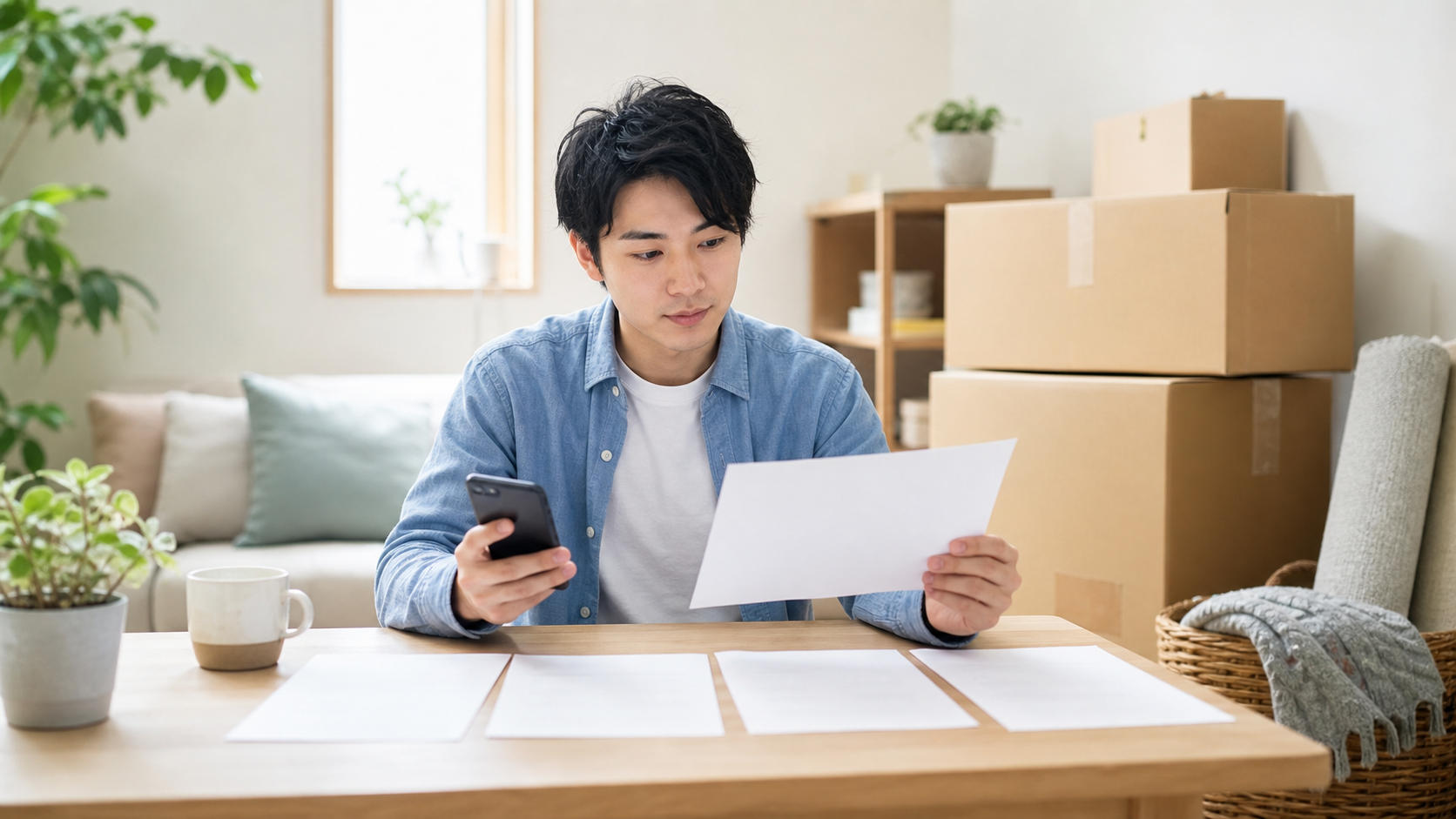 引越し一括見積もりのおすすめは？電話ラッシュを避けるコツも解説 引越し一括見積もりの仕組みとメリット 解説イメージ