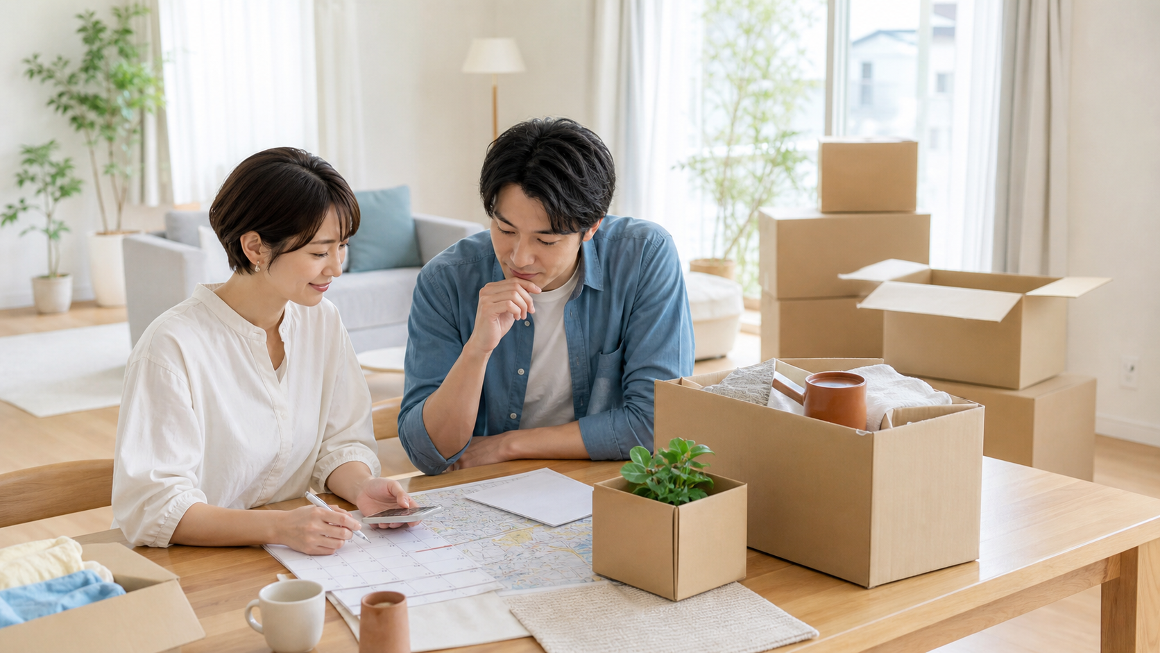 家族での転勤引越しやることリスト｜時系列チェックリスト付き 内示が出たら最初の3日でやること 解説イメージ