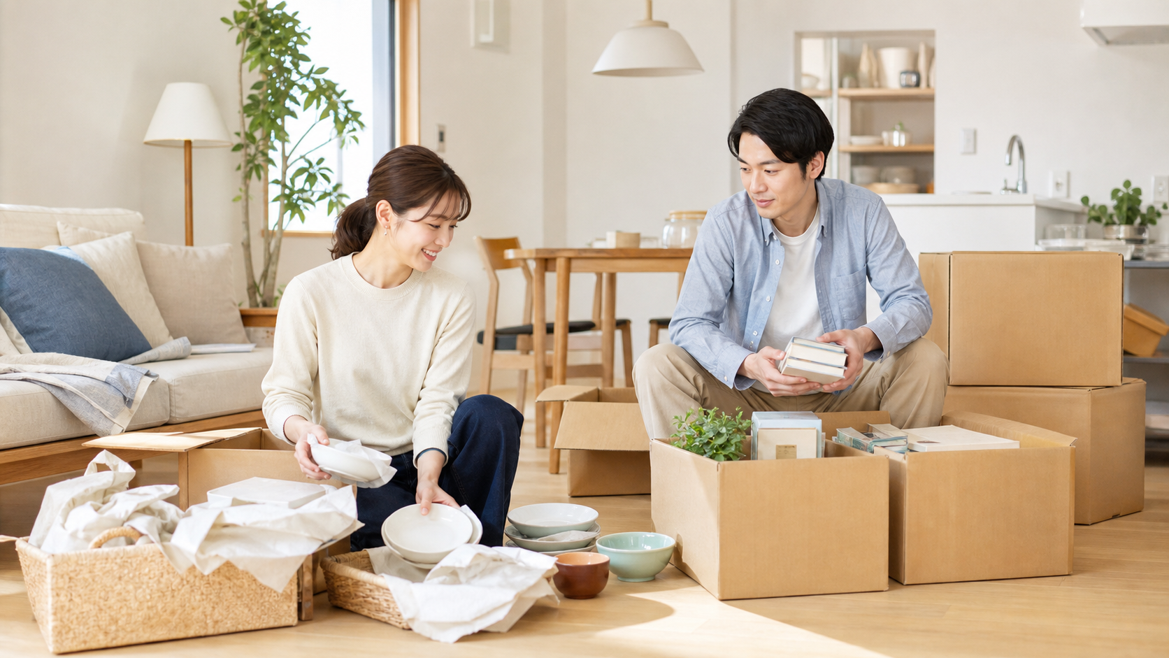 家族の引越しやることリスト｜子連れ引越しの段取り 家族の引越しが単身と違う3つのポイント 解説イメージ
