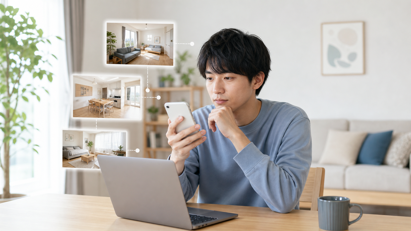 【2026年版】賃貸サイトおすすめ比較｜目的別の使い分けを解説 主要賃貸サイトの比較表（掲載数・特徴・向く人） 解説イメージ