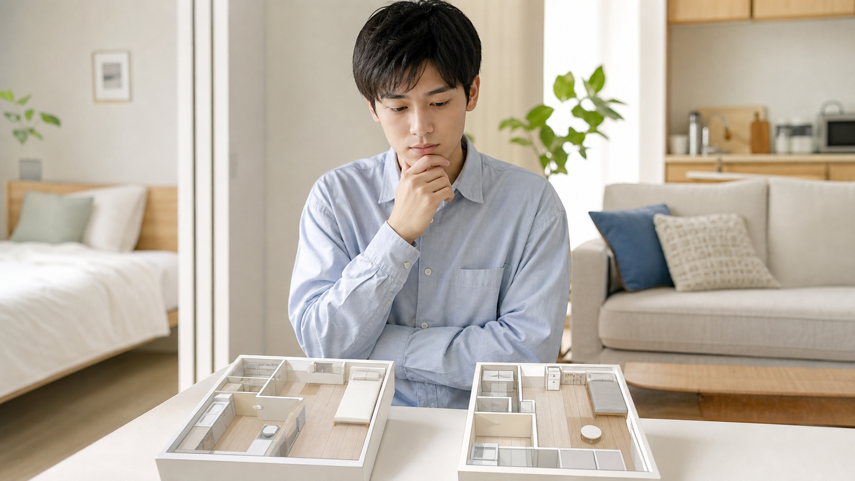 1Kと1Rの違いとは？家賃差・住み心地・選び方を比較 1Kと1Rの家賃差の目安 解説イメージ