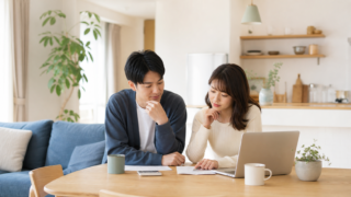 新婚の家賃目安は世帯収入の何割？先輩夫婦のデータで解説 アイキャッチ画像