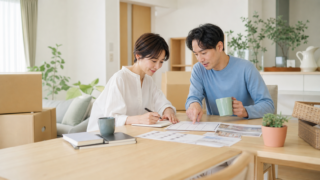 家族での転勤引越しやることリスト｜時系列チェックリスト付き アイキャッチ画像